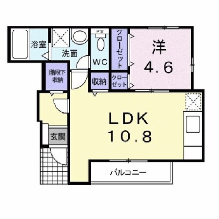 八尾南駅 徒歩28分 1階の物件間取画像